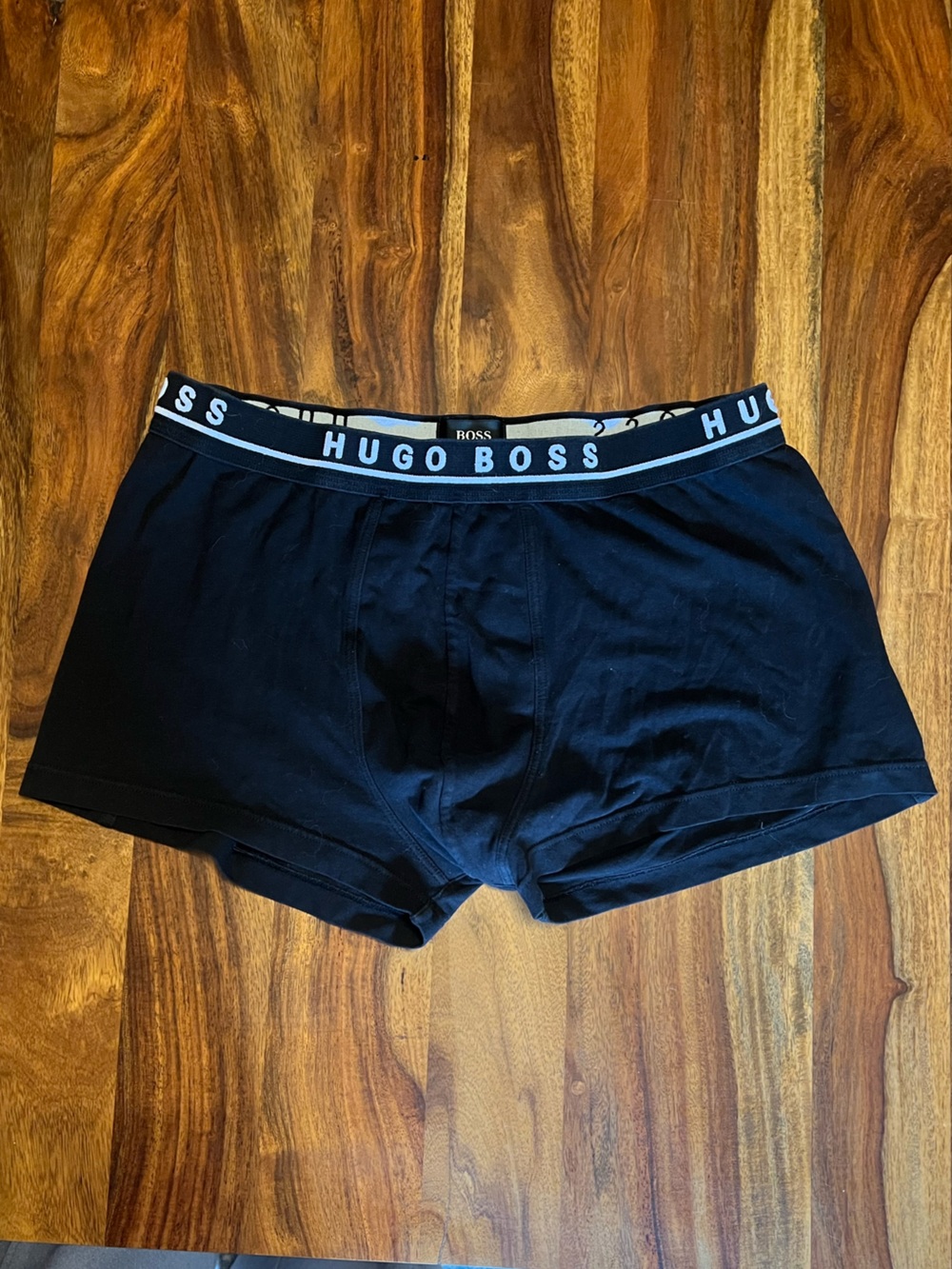 Hugo Boss Men’s Black Boxer Brief Trunks Size XL